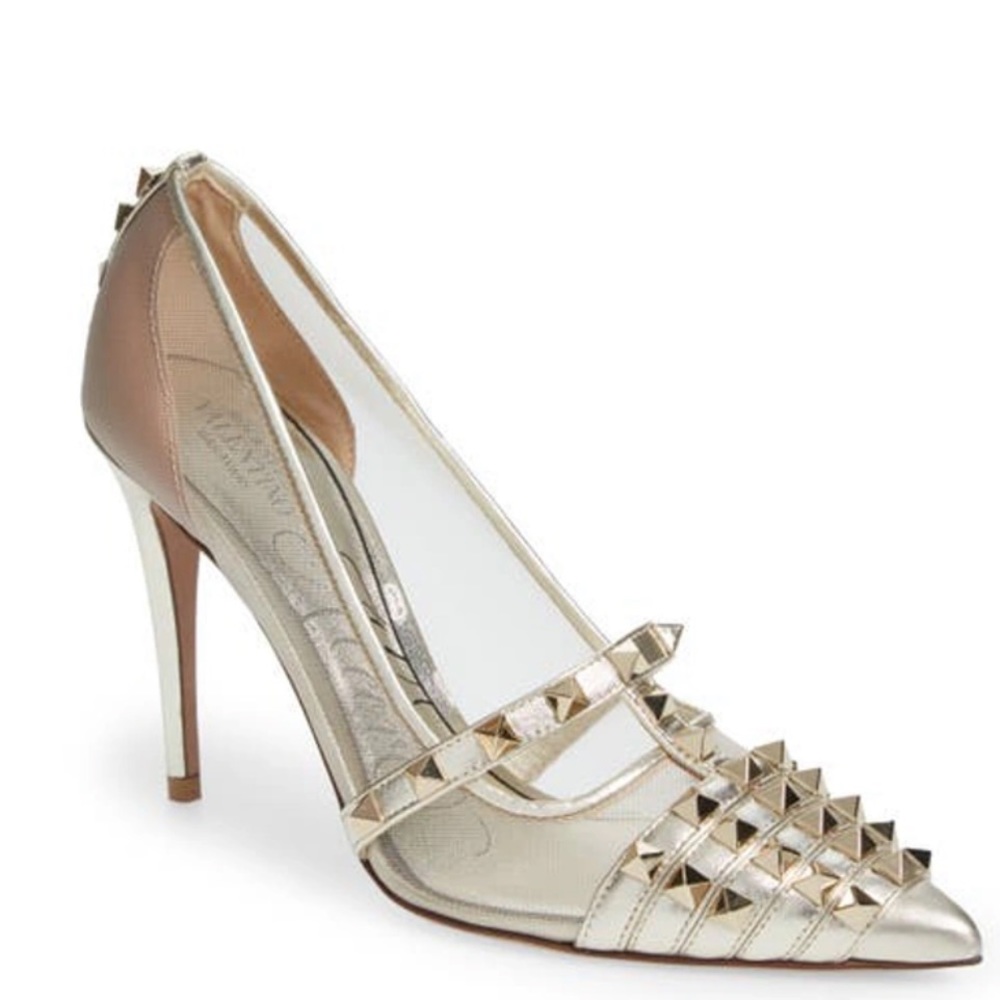 VALENTINO Rockstud Alcove Pump Size 36
